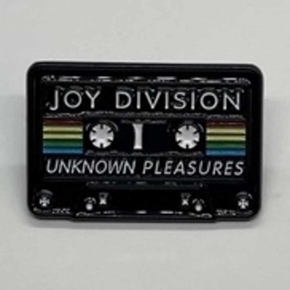 Joy Division Unknown Pleasure Metal Enamel Cassette Tape Pin